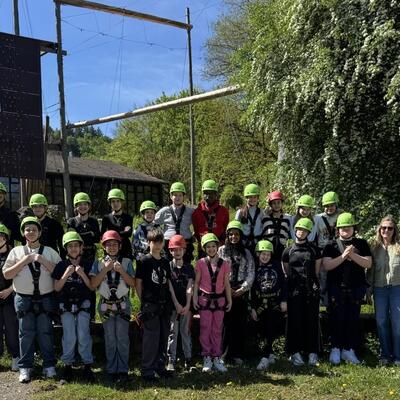 Klasse 6b im Gate